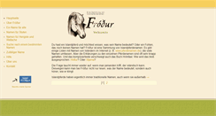 Desktop Screenshot of frodur.de